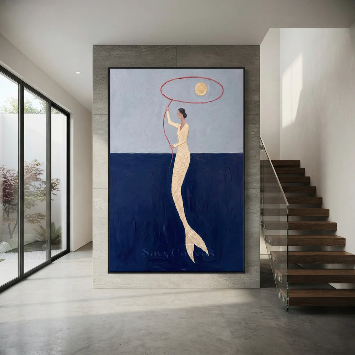 Mermaid-Art-for-modern-staircase-decor-06.webp