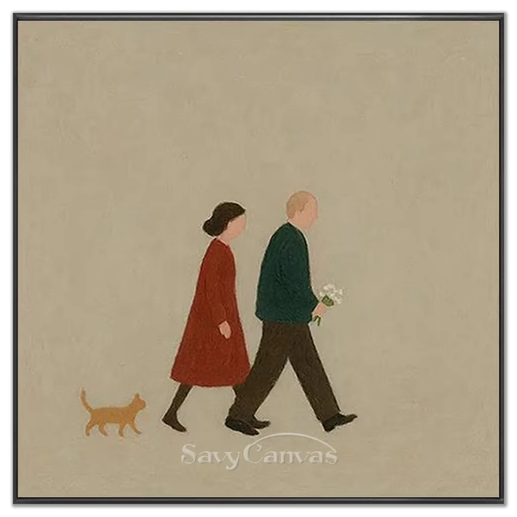 Minimalist-Couple-Oil-Painting-black-frame-02.webp