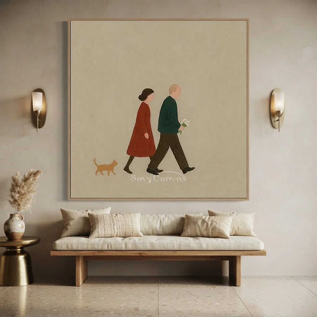 Minimalist-Couple-Oil-Painting-for-Minimalist-entryway-09.webp
