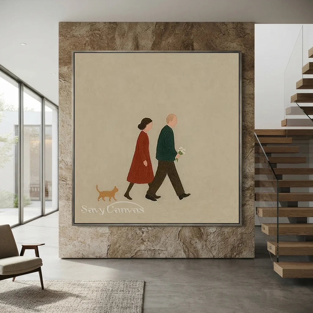 Minimalist-Couple-Oil-Painting-for-Modern-Staircase-decor-03.webp
