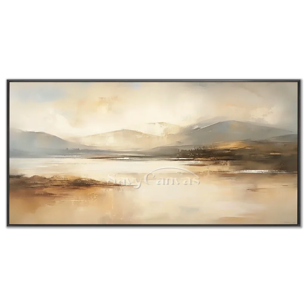 Minimalist-Mountain-Canvas-art-black-frame-03.webp