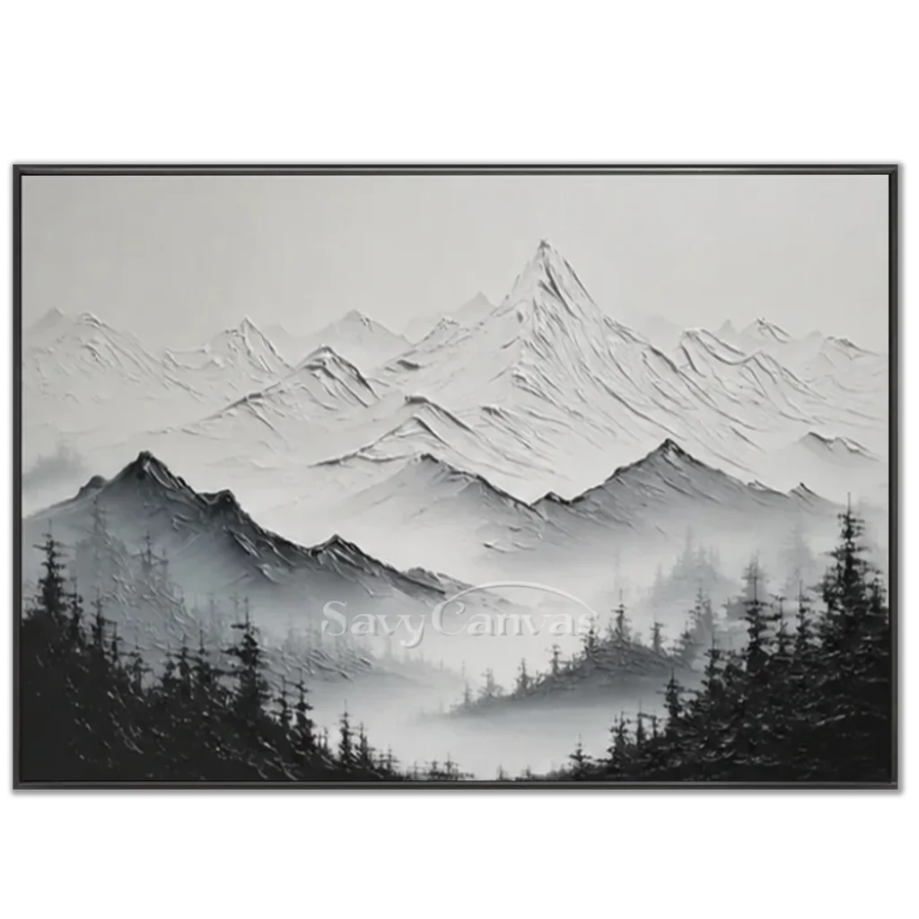 Minimalist-Mountain-Canvas-black-frame-02.webp