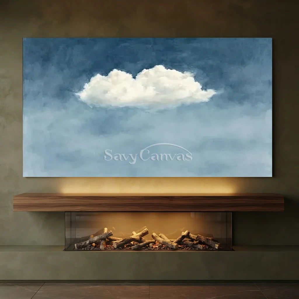 Minimalist-cloud-painting-in-soft-blue-tones-for-fireplace-01.webp
