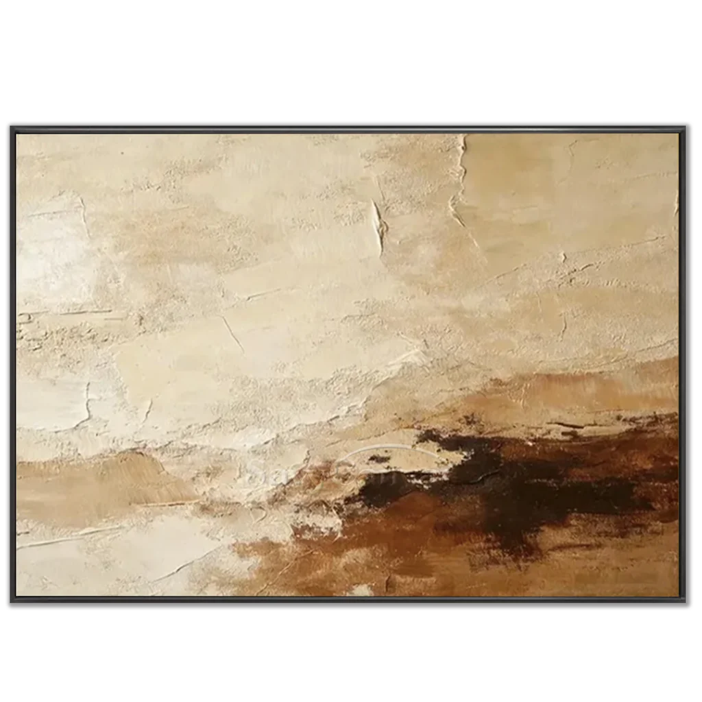 Modern-textured-abstract-painting-black-frame-02.webp