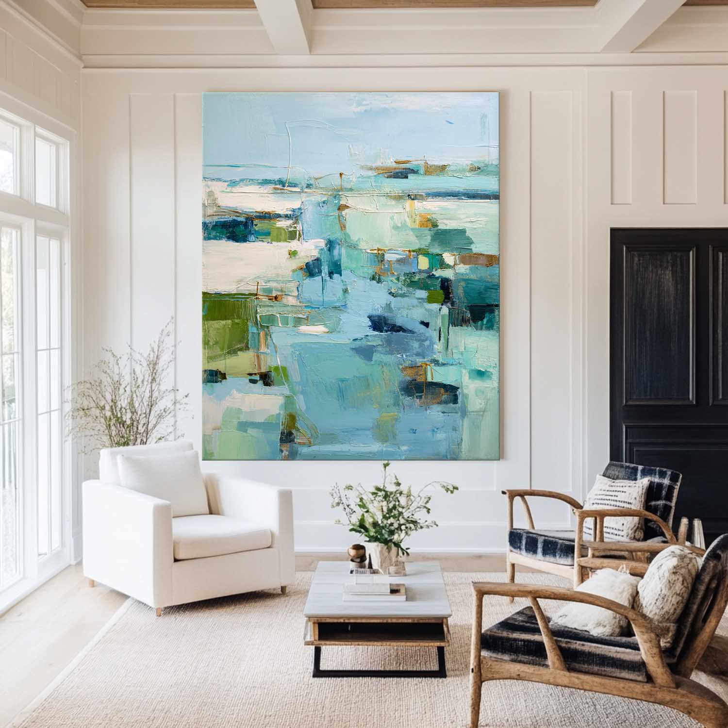  Modern Impasto Oil Painting Style | Palette Knife Abstract Art