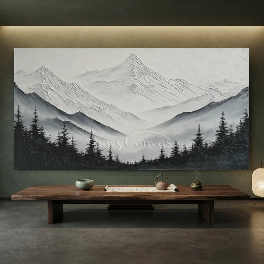 Monochrome-mountain-landscape-painting-for-zen-style-tea-room-10.webp