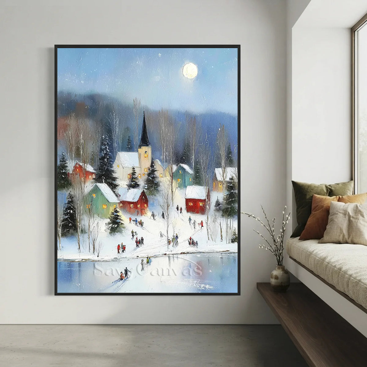 Moonlit-Winter-Village-Art-for-lounge-09.webp