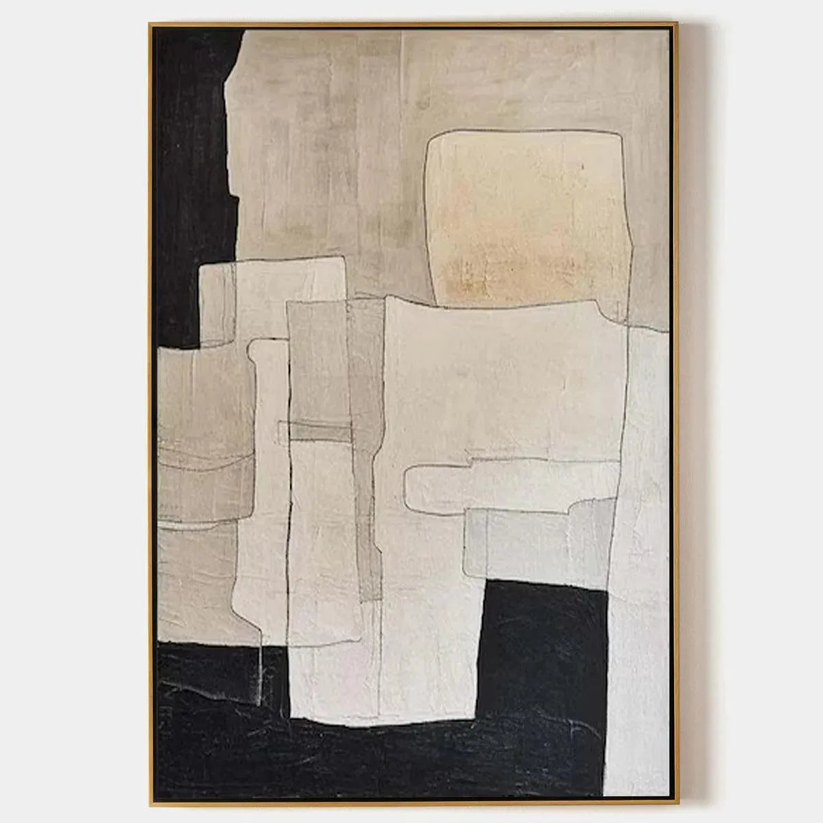 Abstract Architectural Painting | Modern Cityscape Art #AA 214