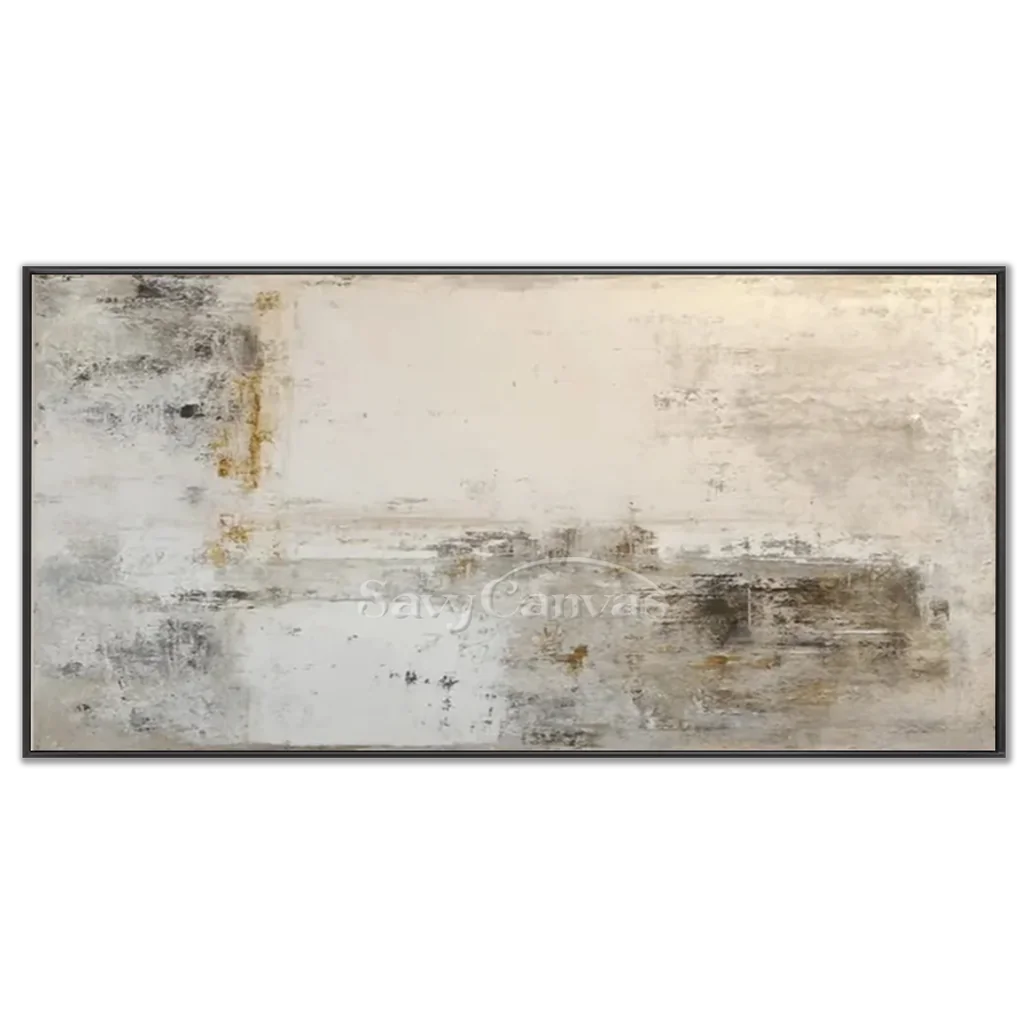 Neutral-abstract-wall-art-with-white-black-frame-03.webp