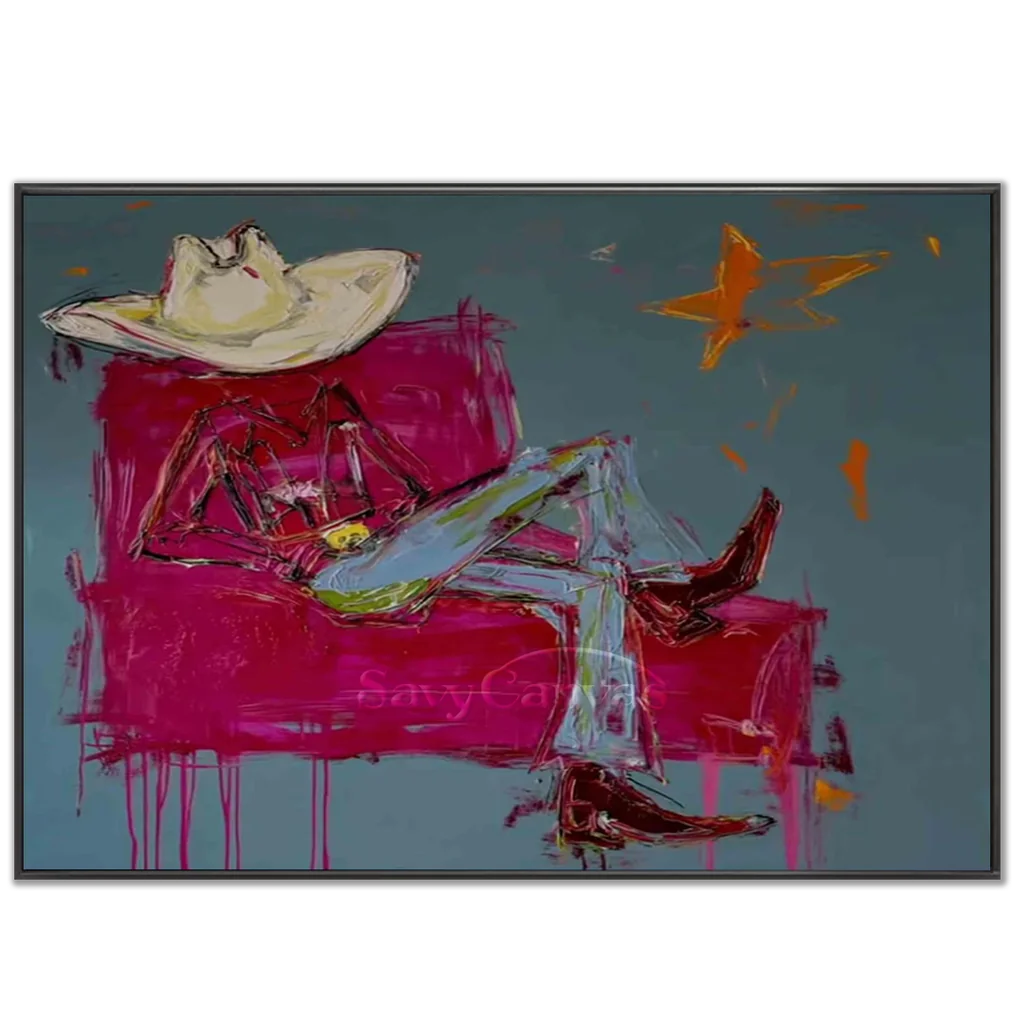 Original-Cowgirl-Oil-Painting-black-frame-02.webp