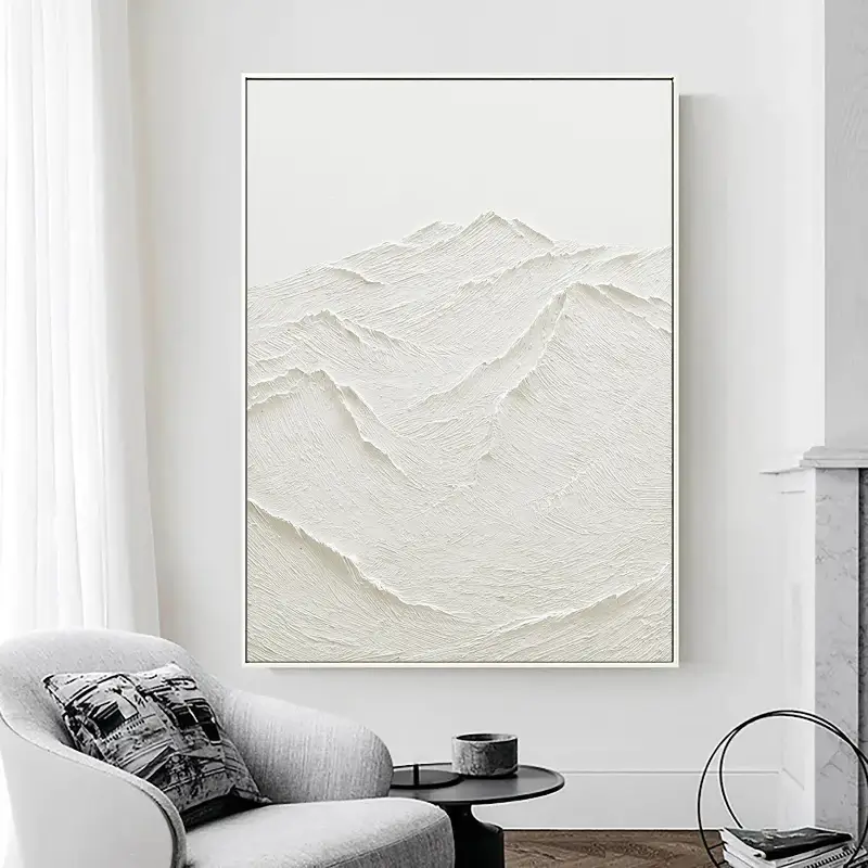 Handcrafted Abstract Canvas | Modern Textured Wall Decor