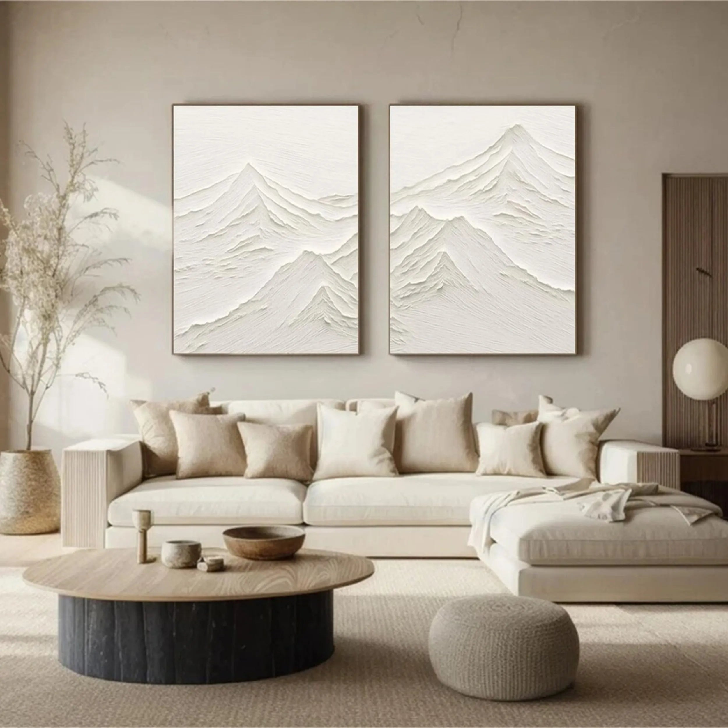 Unique 3D Mountain Wall Decor for a Stylish Home Interior #JJ 418