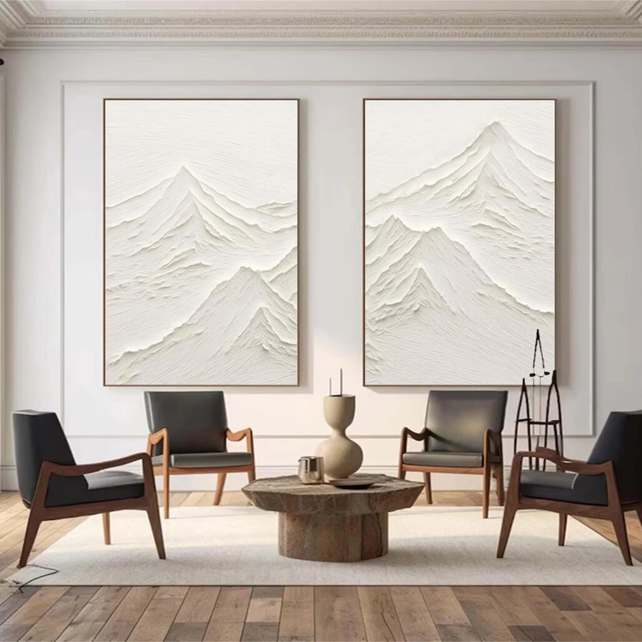 Unique 3D Mountain Wall Decor for a Stylish Home Interior #JJ 418