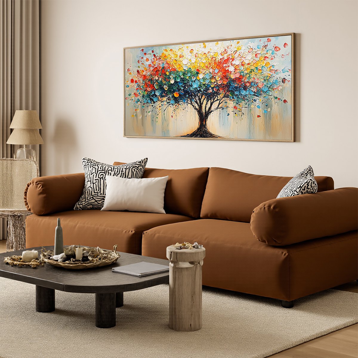 Lucky Money Tree Wall Decor | Symbol of Wealth & Joy #AA 363