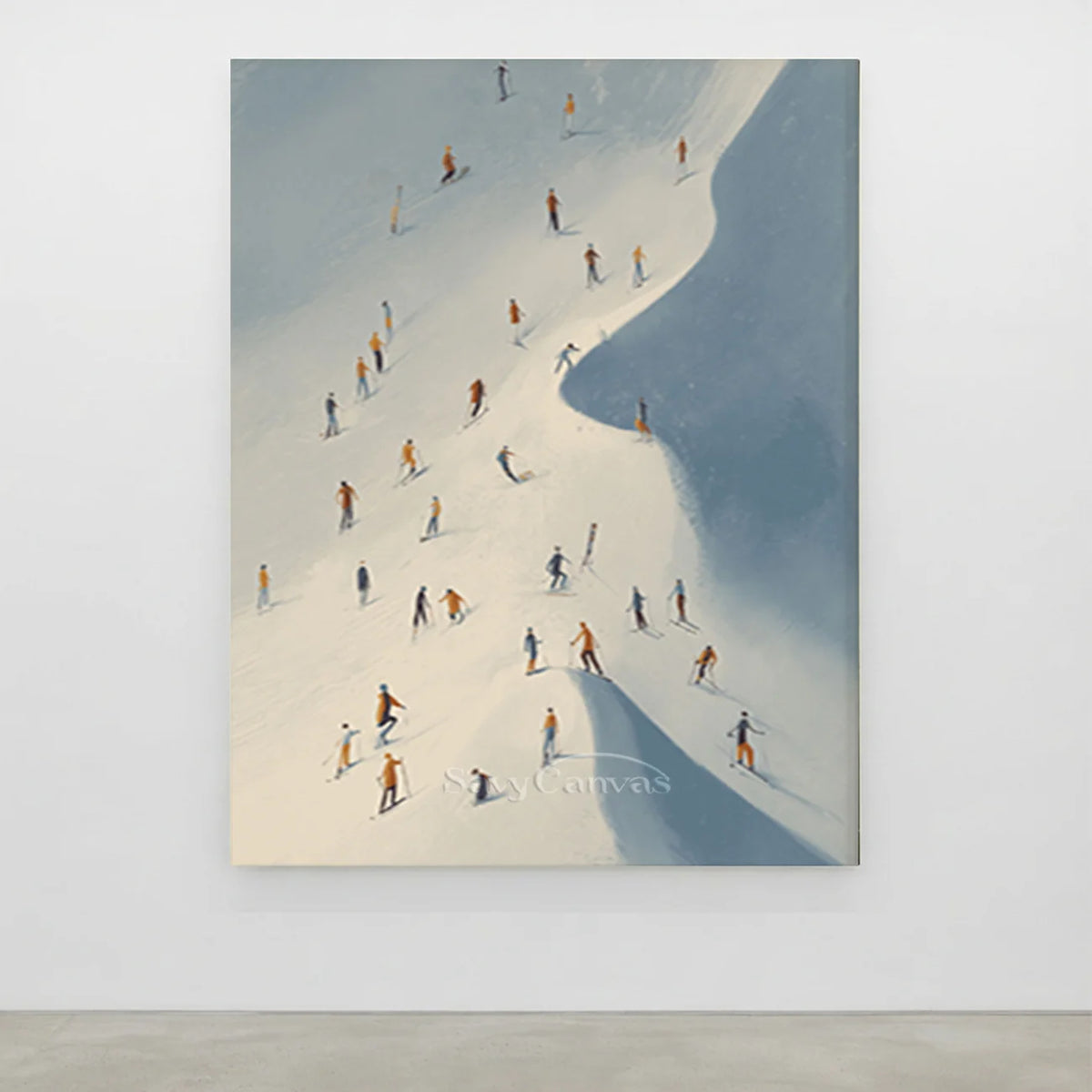 Retro-ski-sport-painting-for-minimalist-gallery-decor-03.webp