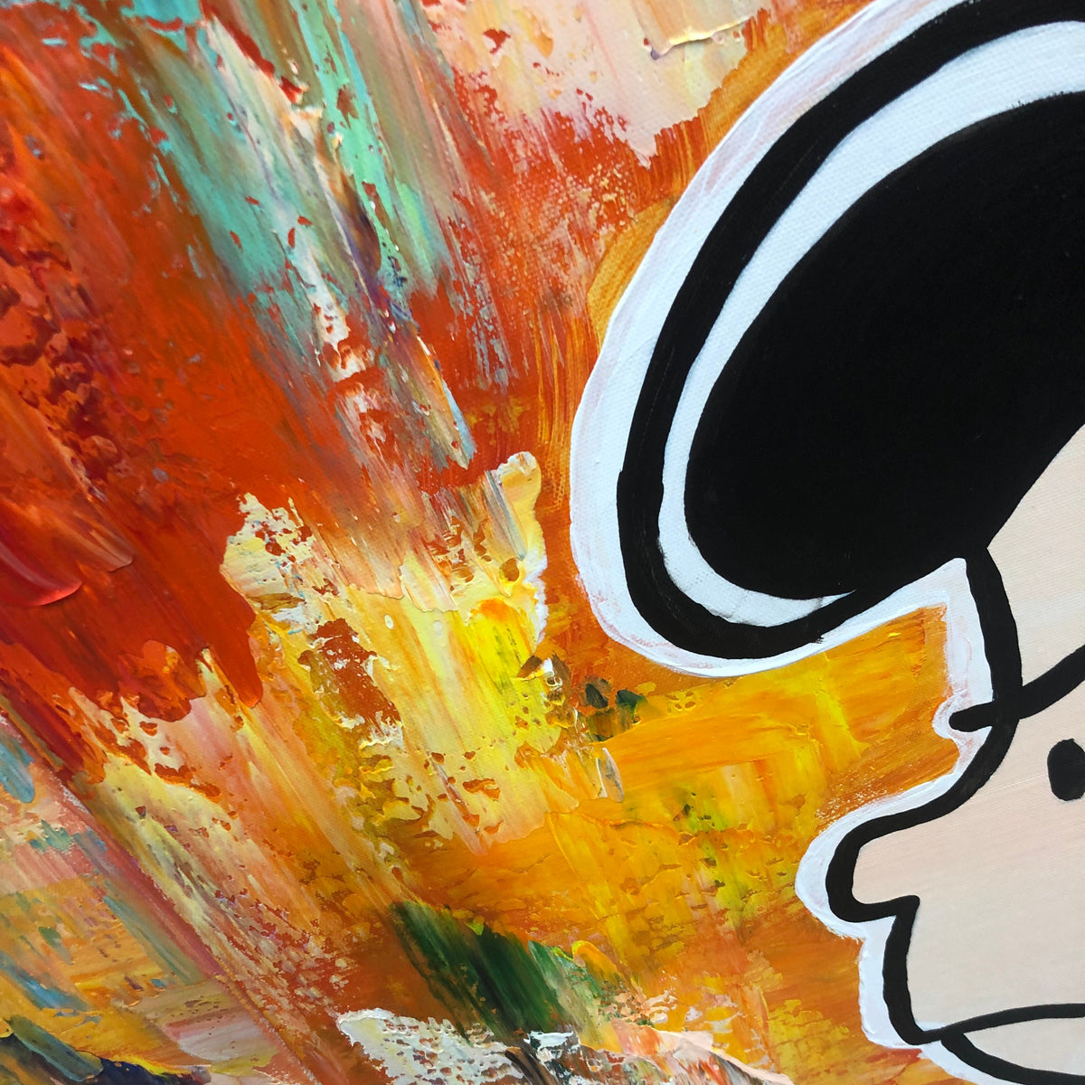 Charlie Brown & Lucy Pop Art Canvas Set #SS 056