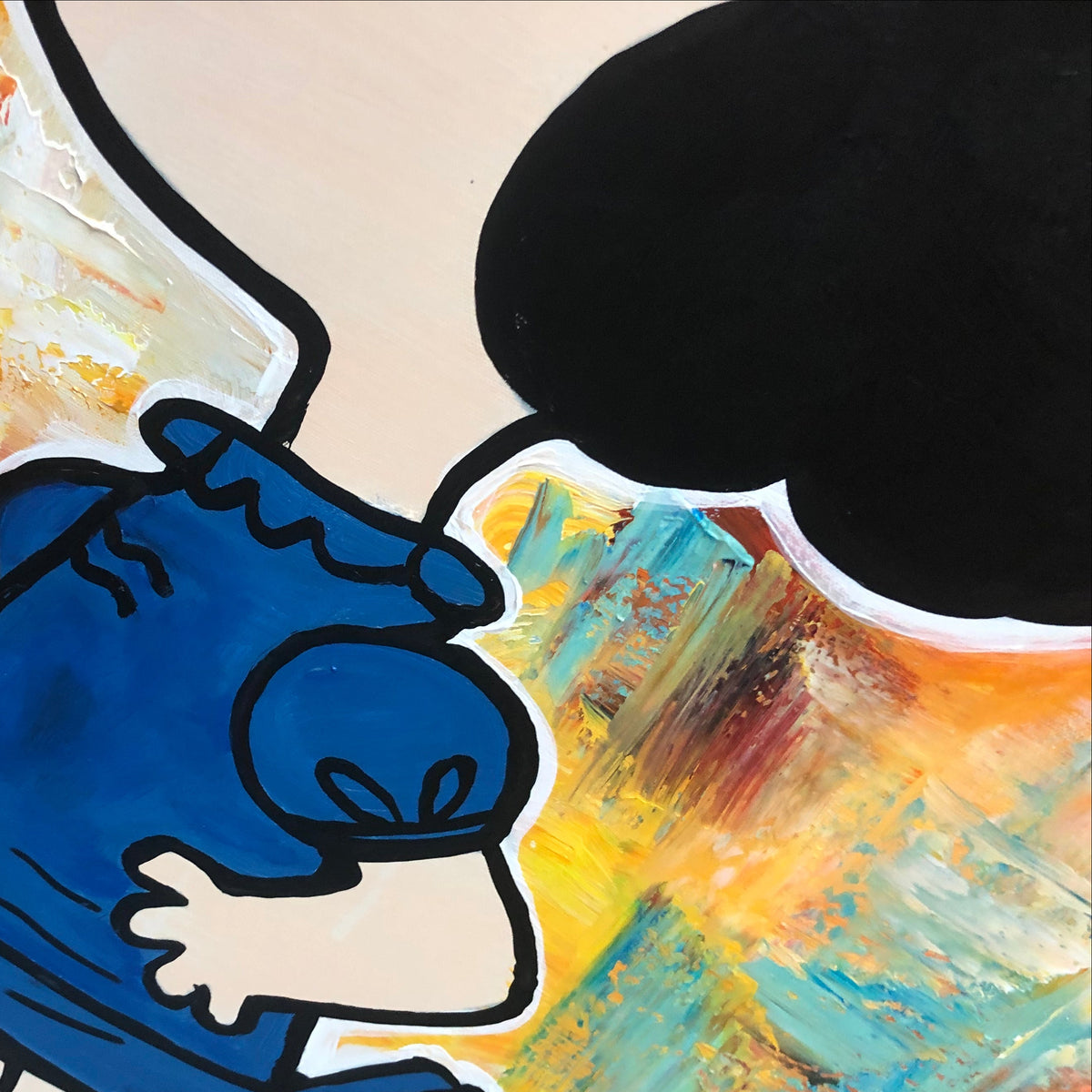 Charlie Brown & Lucy Pop Art Canvas Set #SS 056