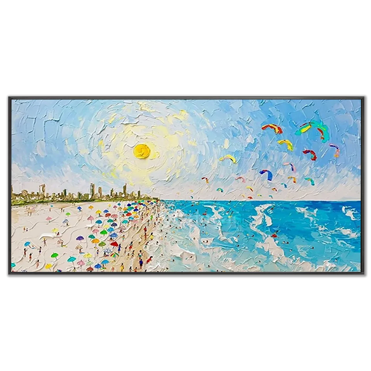 Seascape_and_Snowy_Peak_Painting_MM10-black-frame-03.webp