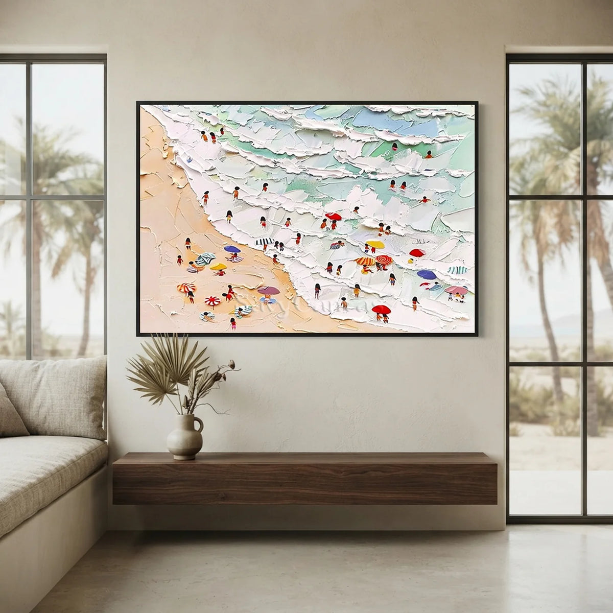 Seascape_and_Snowy_Peak_Painting_MM4-for-wall-between-window-08.webp