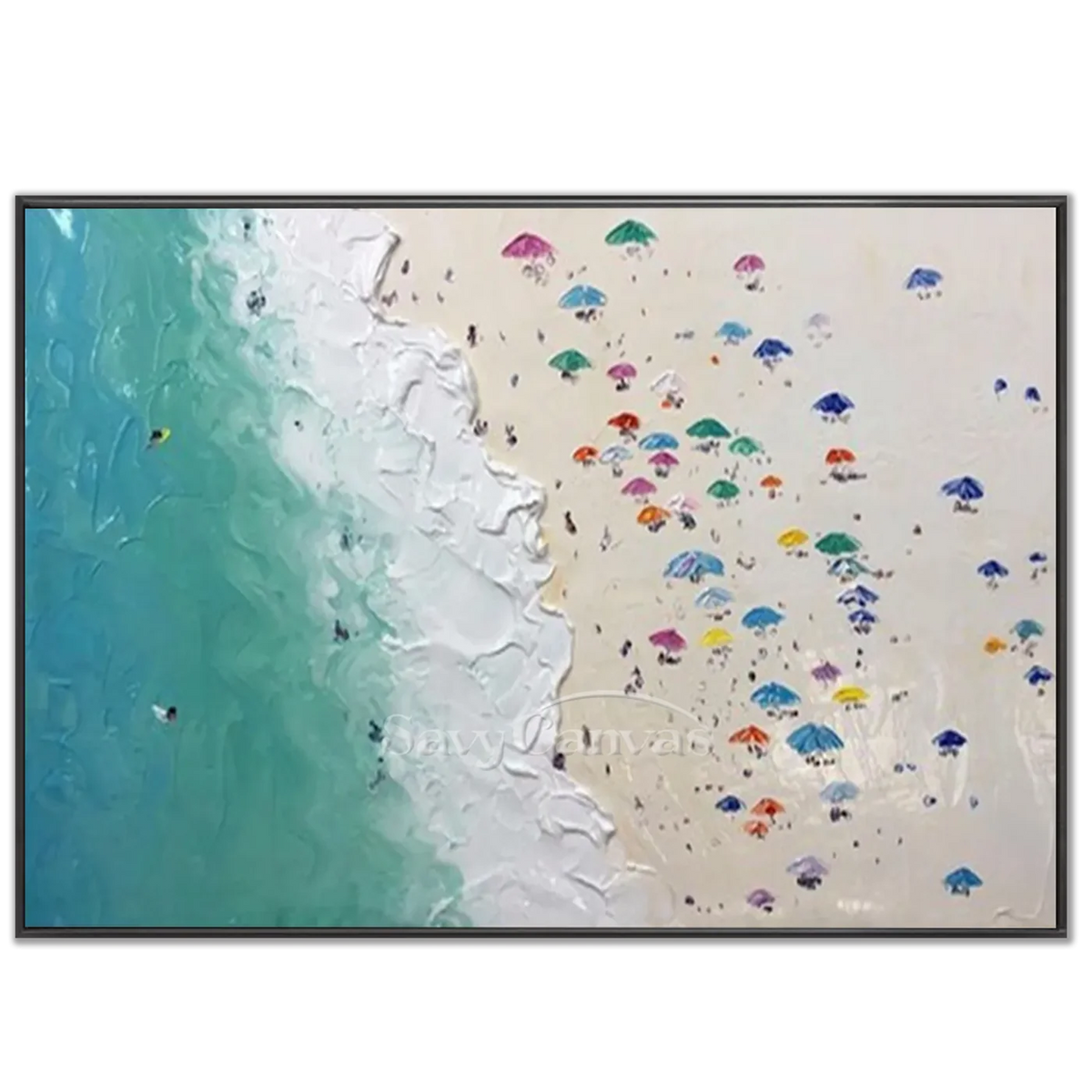 Seascape_and_Snowy_Peak_Painting_MM6-black-frame-02.webp