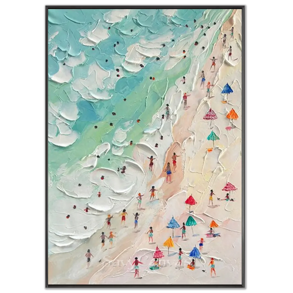 Seascape_and_Snowy_Peak_Painting_MM6-black-frame-02.webp