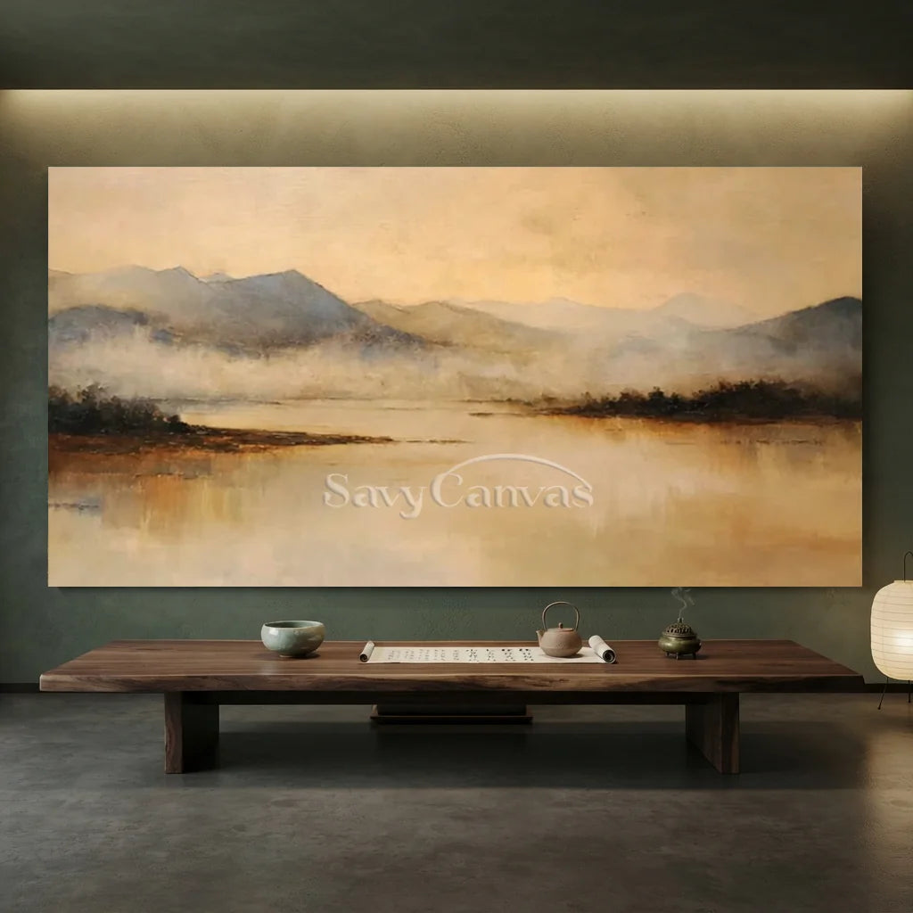 Serene-mountain-lake-wall-art-for-zen-style-tea-room-08.webp