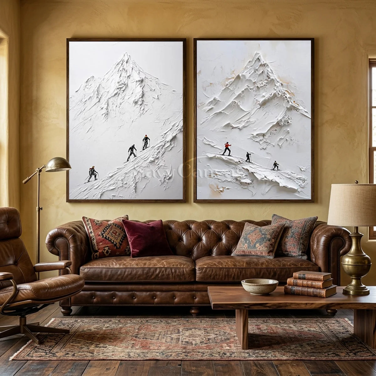 Ski-Framed-Wall-Art-Set-of-2-for-large-living-room-09.webp