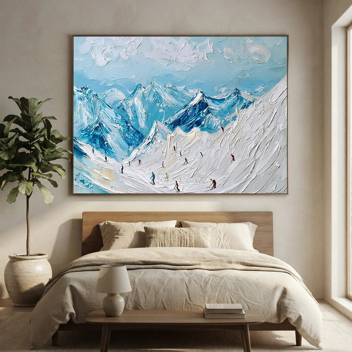 Ski-Sport-Painting-for-Luxurious-Bedroom-06.webp