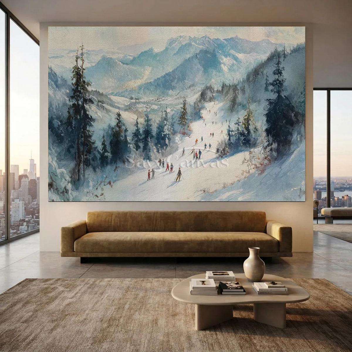 Skiing-Large-Wall-Art-for-Spacious-living-room-04.webp