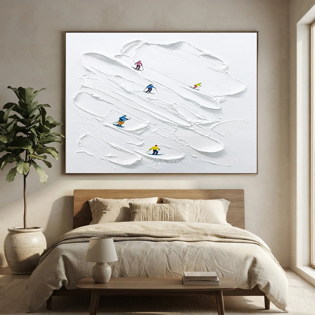 Skiing_Sport_Art_Textured_Painting_Canvas-for-Luxurious-Bedroom-09.webp