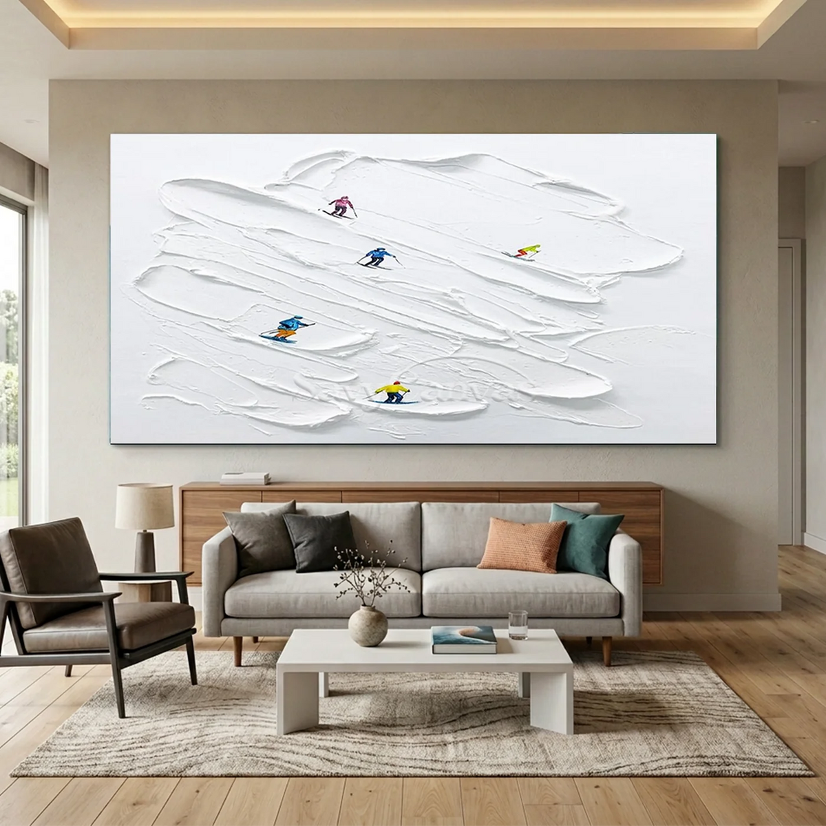 Skiing_Sport_Art_Textured_Painting_Canvas-for-home-06.webp