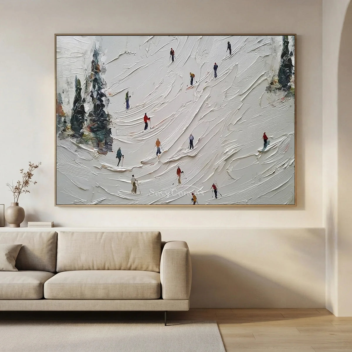 Skiing_Sport_Art_Textured_Painting_Canvas_MM2-for-modern-living-room-09.webp
