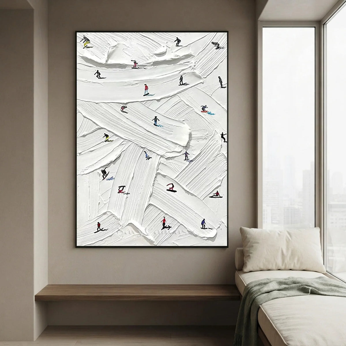 Skiing_Sports_Art_Textured_Painting_Canvas-for-wall-by-the-window-04.webp