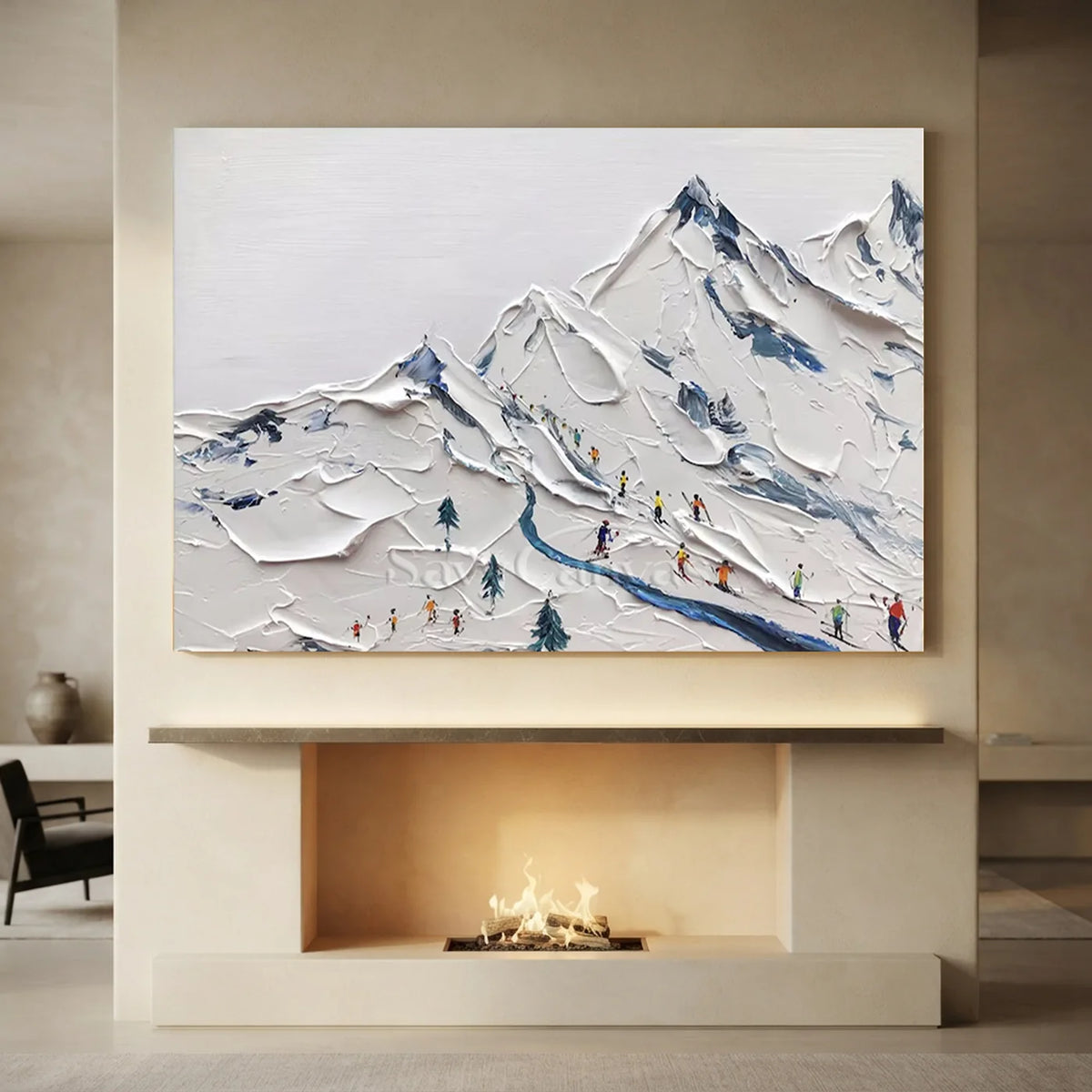 Skiing_Sports_Art_Textured_Painting_Canvas_MM12-for-large-fireplace-01.webp