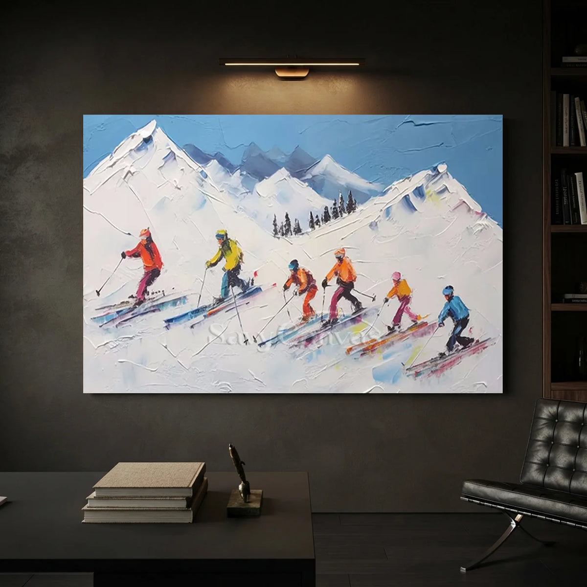 Skiing_Sports_Art_Textured_Painting_Canvas_MM14-for-study-room-decor-01.webp