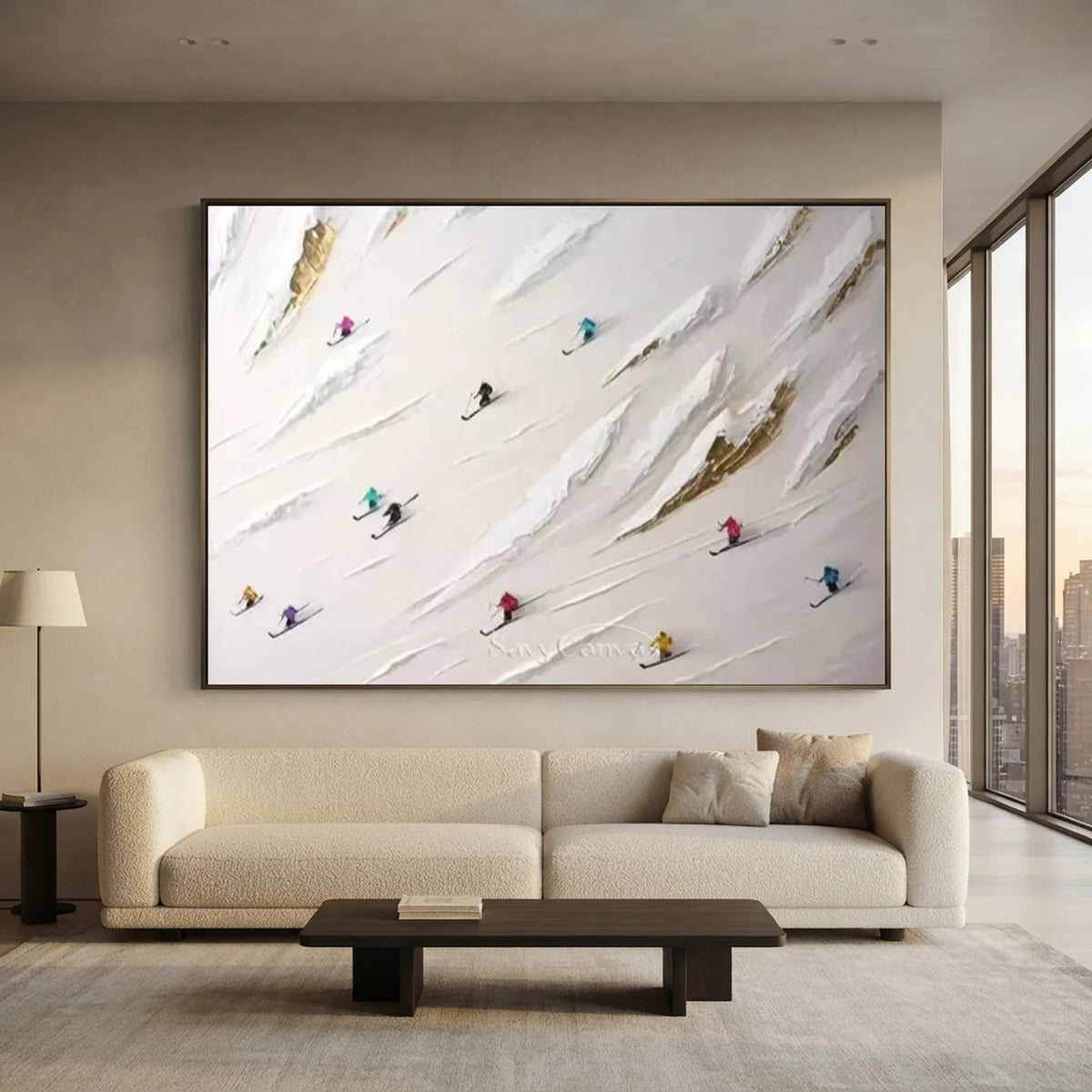 Skiing_Sports_Art_Textured_Painting_Canvas_MM18-for-large-wall-09.webp