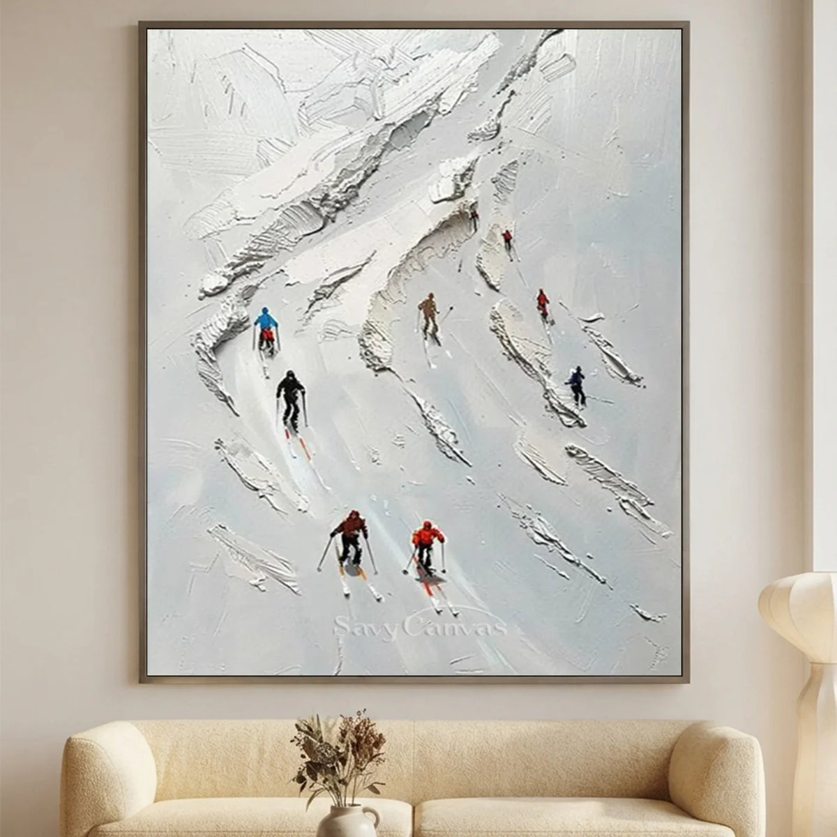 Skiing_Sports_Art_Textured_Painting_Canvas_MM19-for-modern-living-room-decor-01.webp