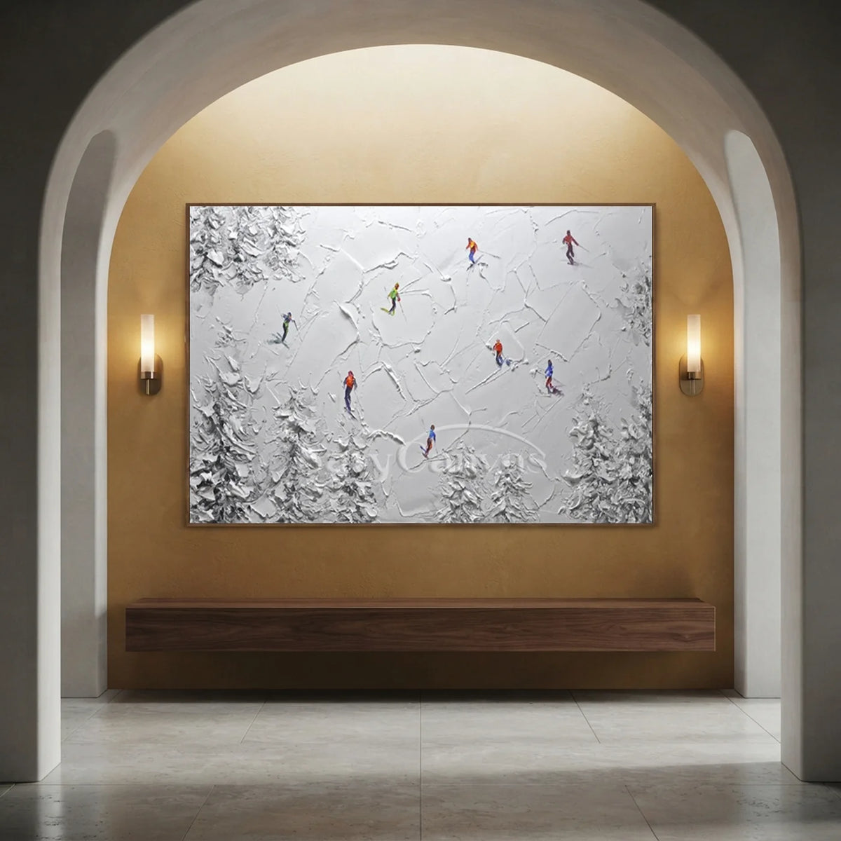 Skiing_Sports_Art_Textured_Painting_Canvas_MM21-for-art-corridor-07.webp