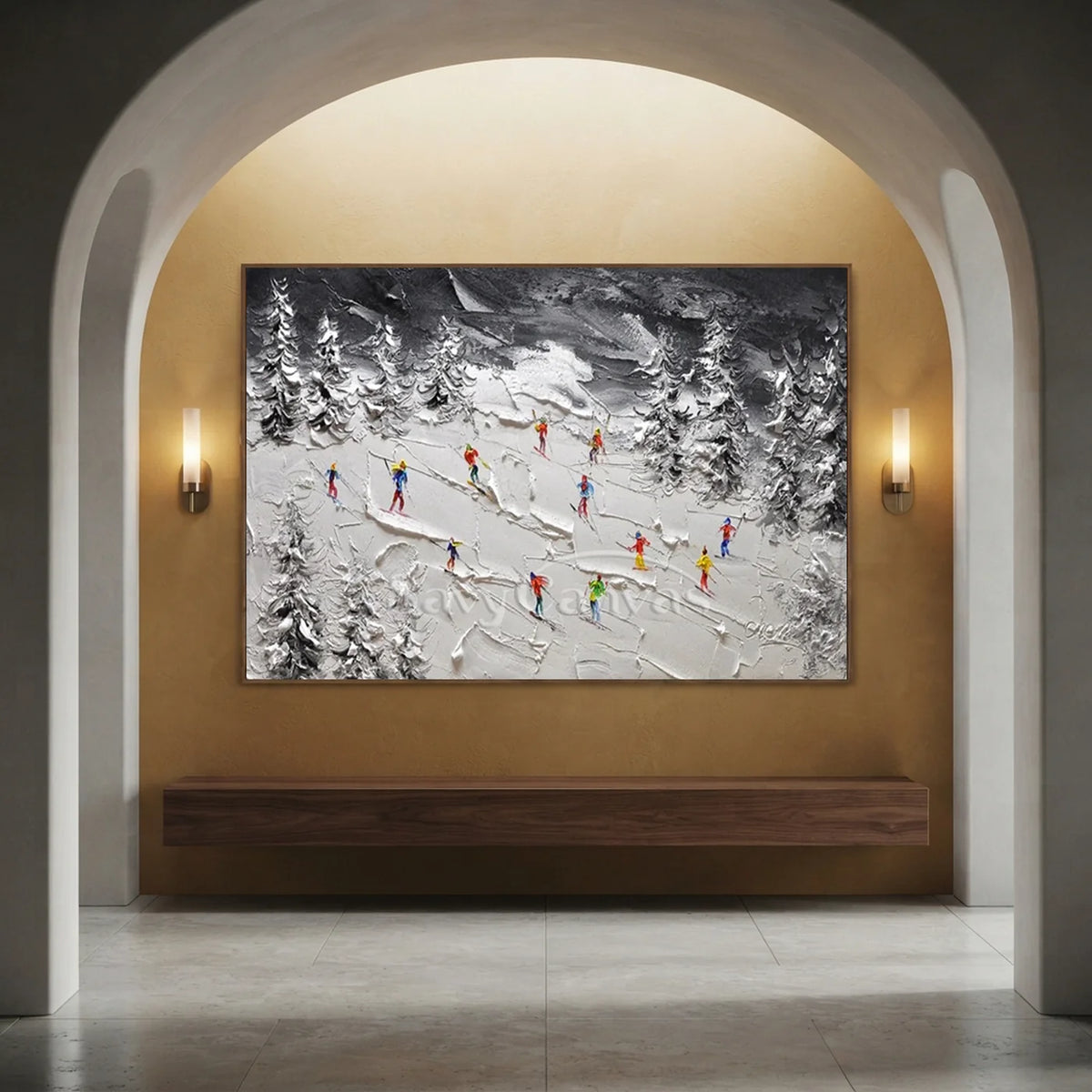 Skiing_Sports_Art_Textured_Painting_Canvas_MM23-for-art-corridor-07.webp