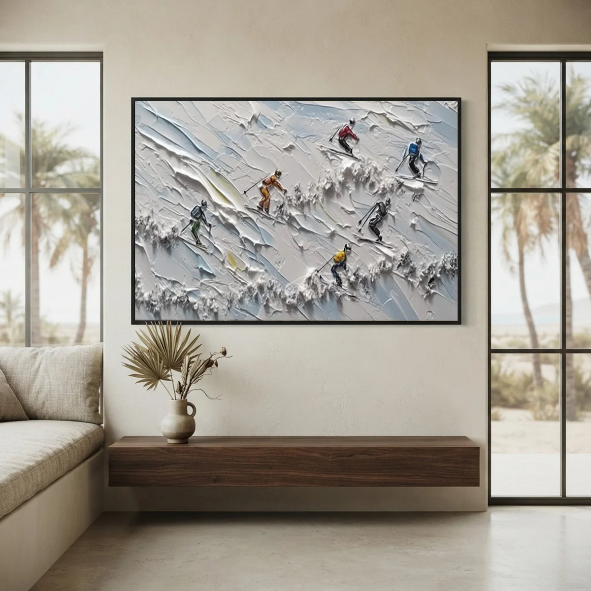 Skiing_Sports_Art_Textured_Painting_Canvas_MM25-for-wall-between-window-08.webp