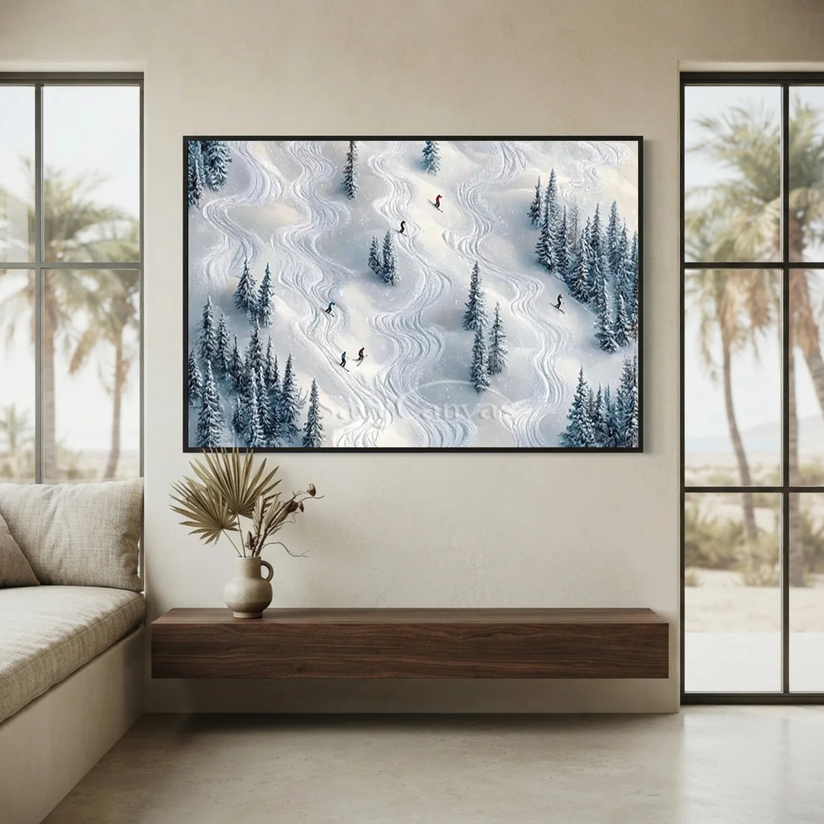 Skiing_Sports_Art_Textured_Painting_Canvas_MM26-for-wall-between-window-08.webp