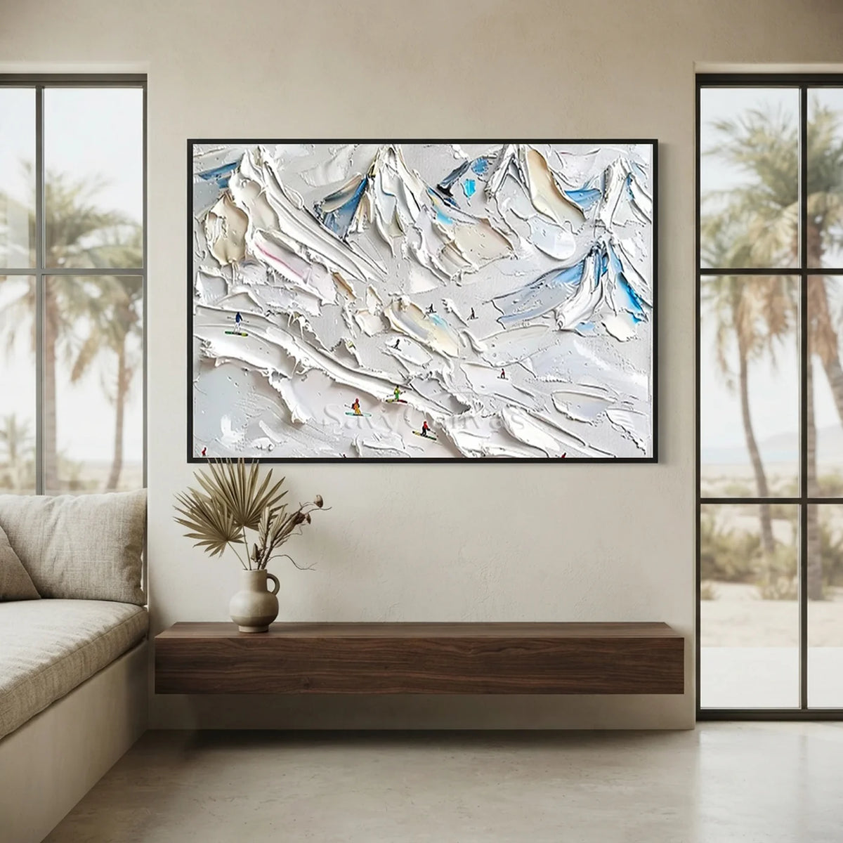 Skiing_Sports_Art_Textured_Painting_Canvas_MM35-for-wall-between-window-05.webp