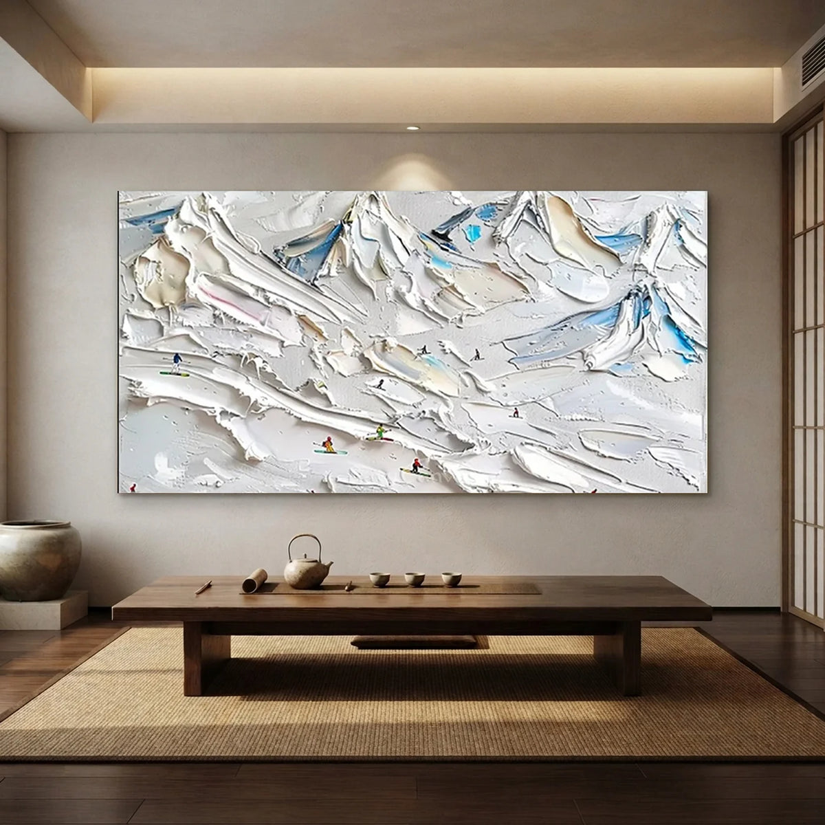 Skiing_Sports_Art_Textured_Painting_Canvas_MM35-for-zen-style-tea-room-07.webp