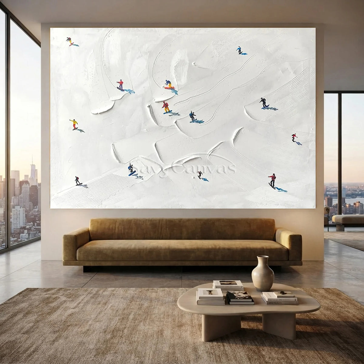 Skiing_Sports_Art_Textured_Painting_Canvas_MM8-for-Spacious-living-room-09.webp