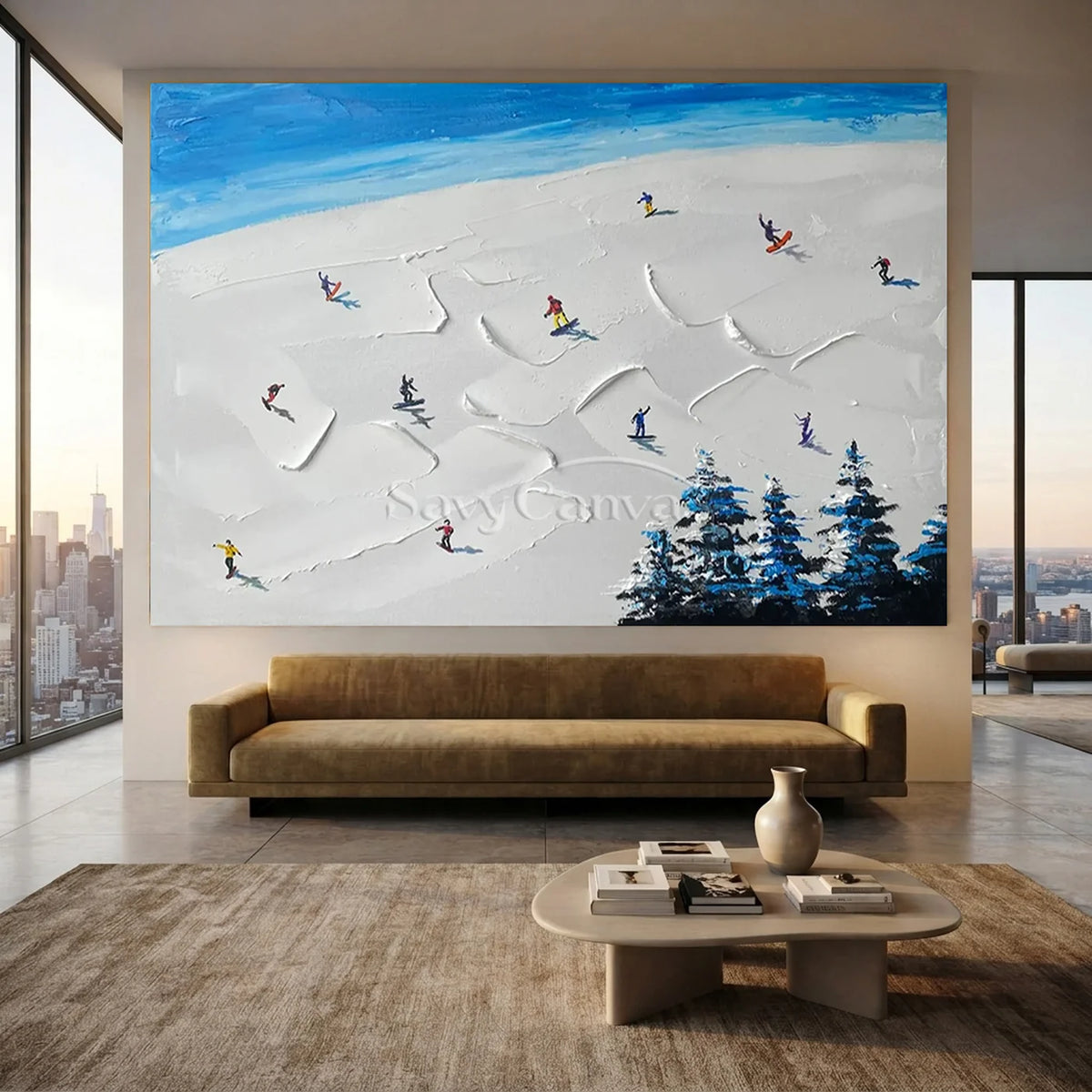 Skiing_Sports_Art_Textured_Painting_Canvas_MM9-for-Spacious-living-room-09.webp