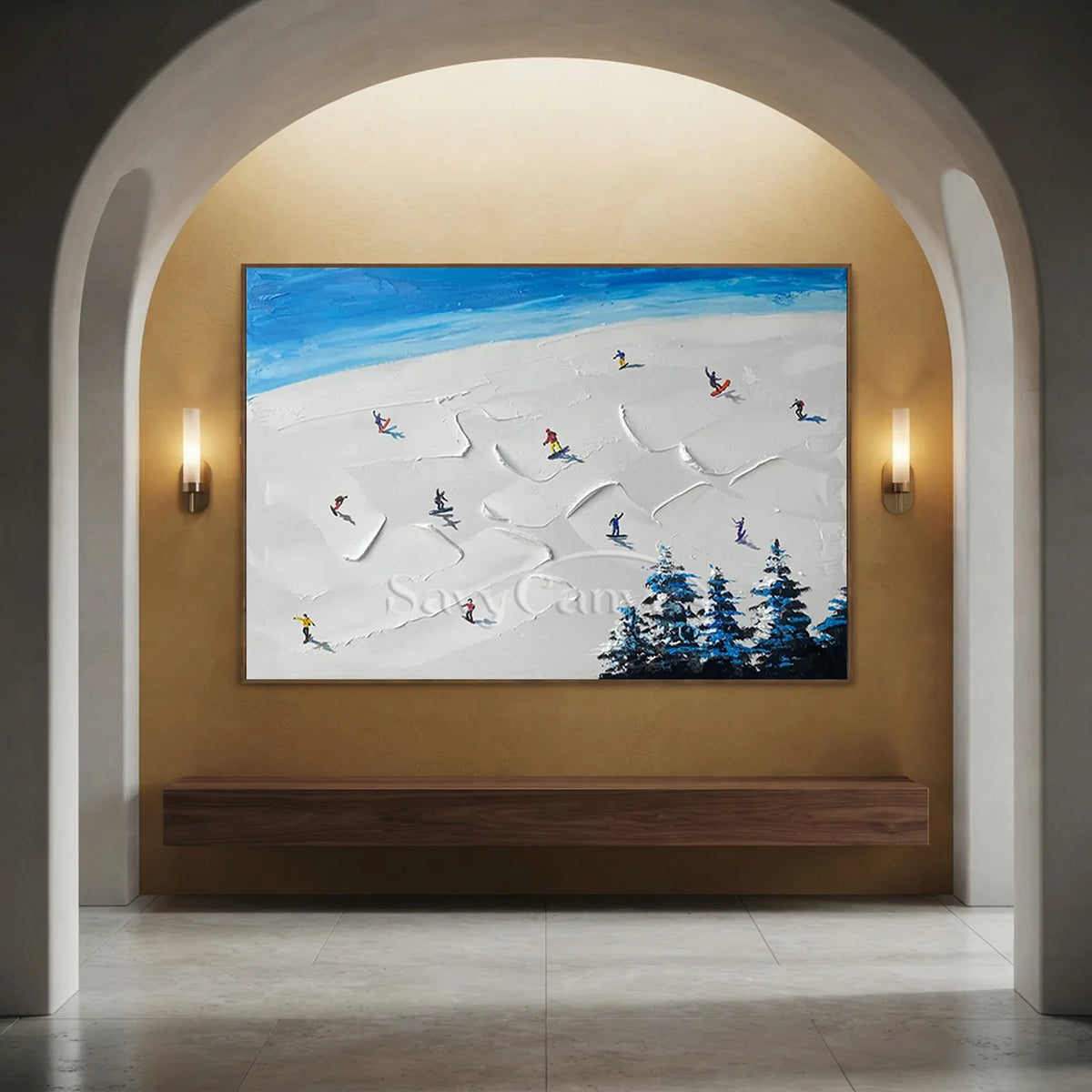 Skiing_Sports_Art_Textured_Painting_Canvas_MM9-for-art-corridor-06.webp