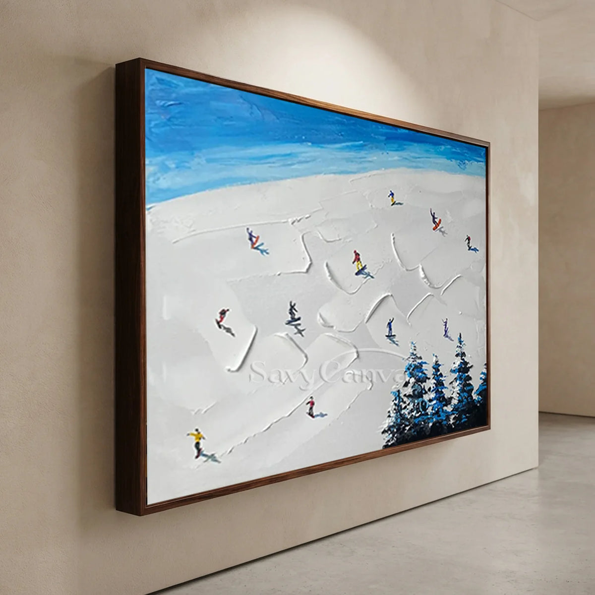 Skiing_Sports_Art_Textured_Painting_Canvas_MM9-for-hallway-decor-05.webp