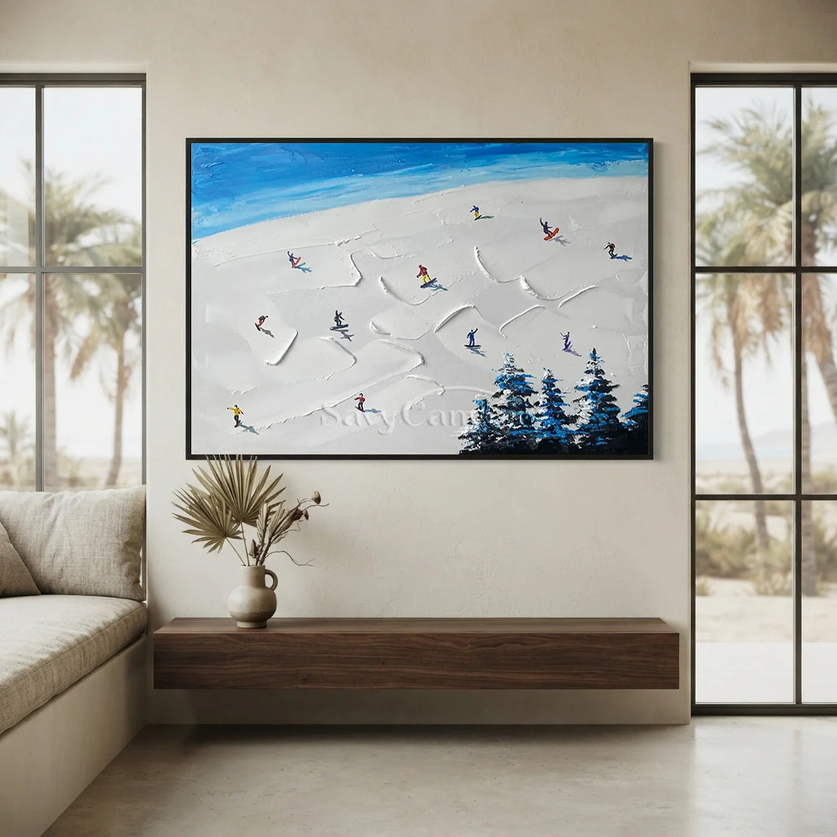 Skiing_Sports_Art_Textured_Painting_Canvas_MM9-for-wall-between-window-08.webp
