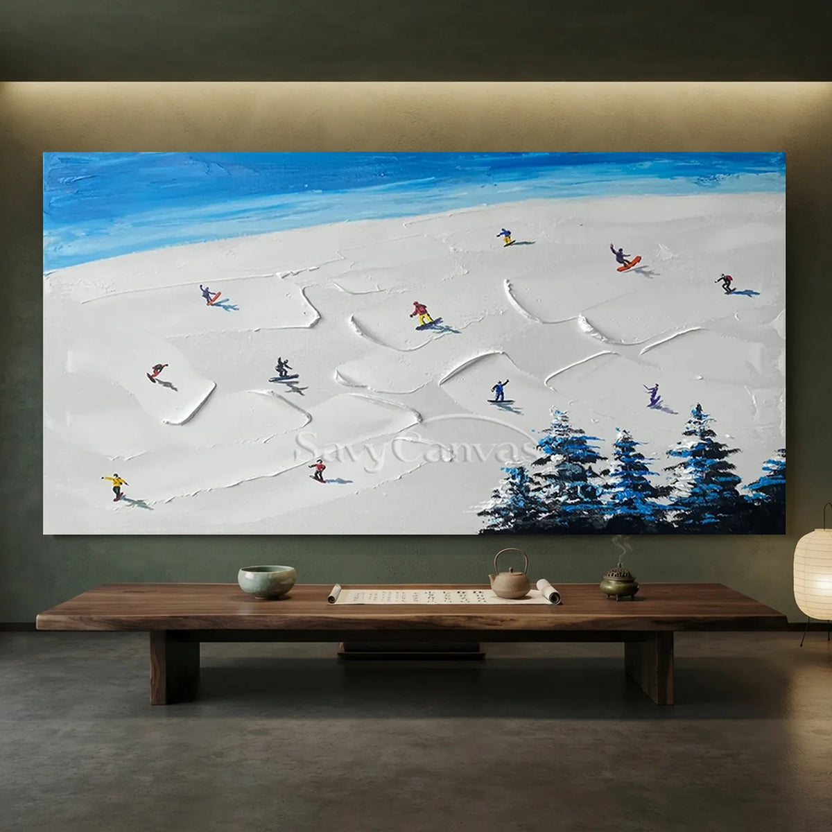 Skiing_Sports_Art_Textured_Painting_Canvas_MM9-for-zen-style-tea-room2-01.webp
