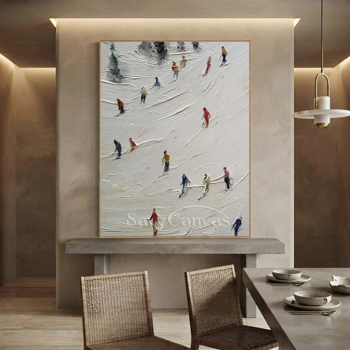 Skiing_Sports_Art_Textured_Painting_Canvas_Set-for-elegant-restaurant2-01.webp